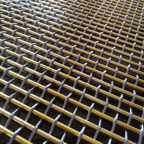 外墙金属丝网 - 4 - Shijiazhuang YingRui Metal Products Co., Ltd - 用于隔墙 / 方形网格 / 卷式