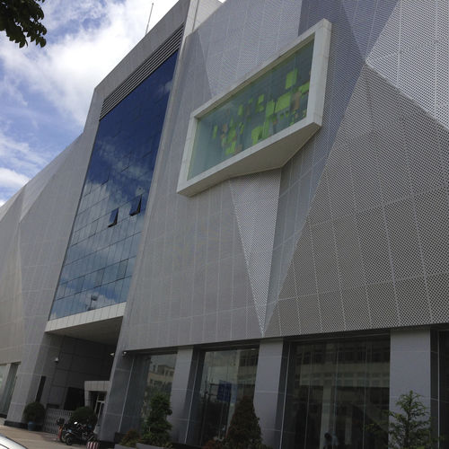 带孔金属板 - 1 - Shijiazhuang YingRui Metal Products Co., Ltd - 不锈钢 / 铝制 / 用于壁板