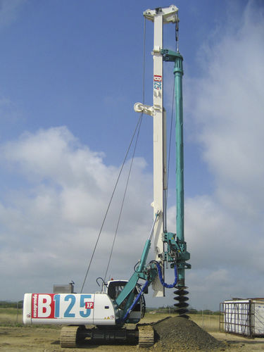 柴油机钻机 - B125 XP  - CASAGRANDE - Foundation Division - 旋转 / 用于建筑工地 / 打桩