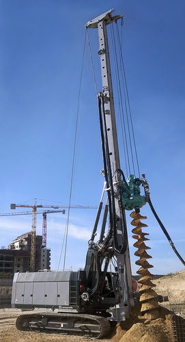 柴油机钻机 - B275 XP-2 – CFA - CASAGRANDE - Foundation Division - 旋转 / 用于建筑工地 / 打桩