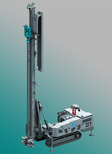柴油机钻机 - C8 XP-2 - CASAGRANDE - Foundation Division - 旋转 / 用于建筑工地 / 履带式