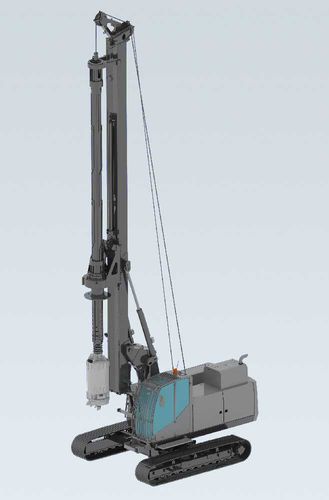 柴油机钻机 - C20 - CASAGRANDE - Foundation Division - 旋转 / 履带式 / 打桩