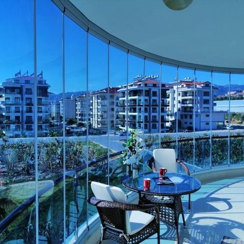 玻璃阳台窗 - BKS balcony glazing systems - 铝制 / 折叠推拉式 / 声学