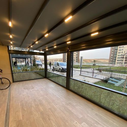 玻璃阳台窗 - EASY-CLEAN - BKS balcony glazing systems - 铝制 / 闸门 / 双层玻璃