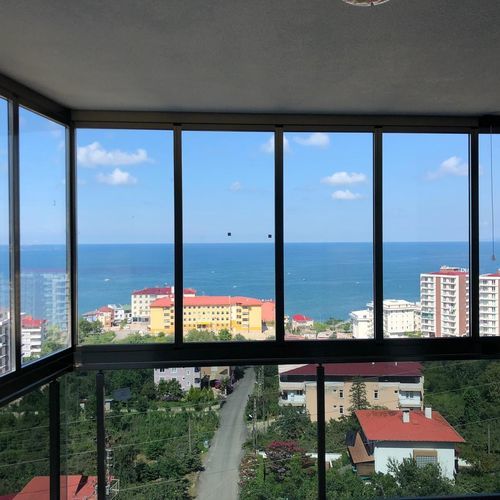 阳台滑动玻璃门 - ICS - BKS balcony glazing systems - 折叠 / 铝制 / 双层玻璃