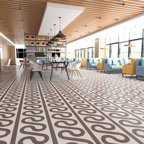 水泥水泥花砖 - H-3020 - Mosaics Torra | Cement Tiles - 哑光 / 室内 / 浴室