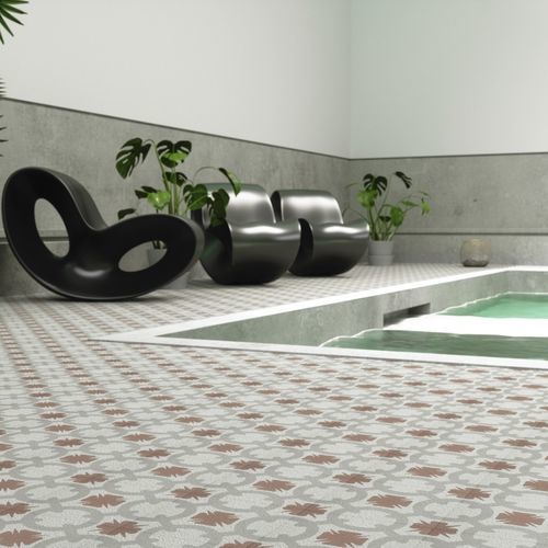 水泥水泥花砖 - TORRASTONE® - Mosaics Torra | Cement Tiles - 光滑 / 室内 / 浴室