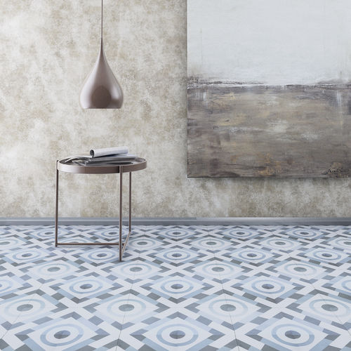 水泥水泥花砖 - SANT MARTÍ - Mosaics Torra | Cement Tiles - 抛光 / 纹理 / 室内