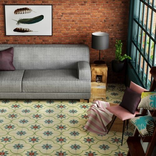 水泥水泥花砖 - M 102 - Mosaics Torra | Cement Tiles - 哑光 / 户外 / 客厅
