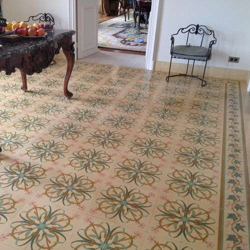 水泥水泥花砖 - 168A - Mosaics Torra | Cement Tiles - 哑光 / 户外 / 厨房