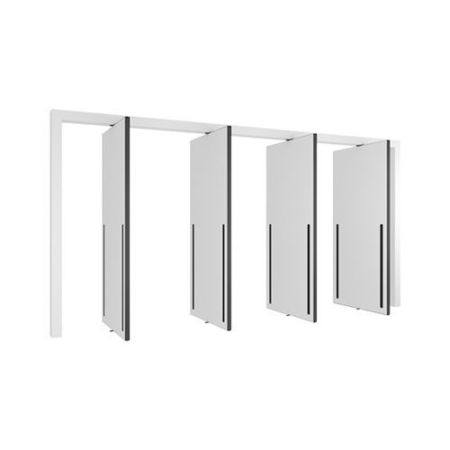 室内门 - 4245 - MULTIPLE - PortaPivot - MDF / 阳极氧化铝 / Corian®可丽耐