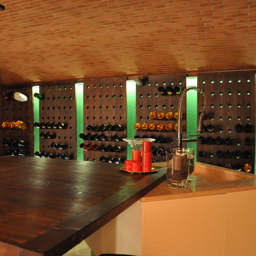 嵌入式酒瓶柜 - VERONA - Pasquini Marino - 商用