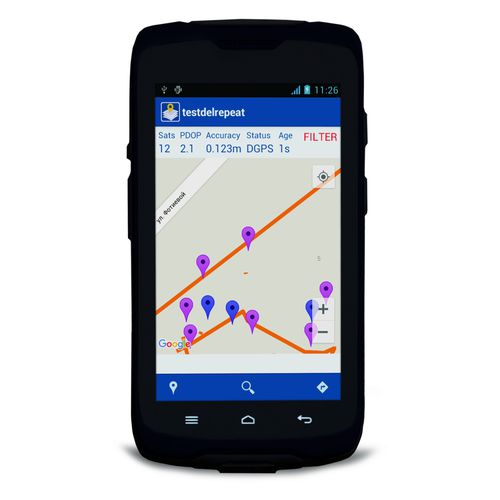 手提数据采集终端 - MOBILEMAPPER 50 - Spectra precision - 带触摸屏