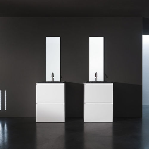 独立式台盆柜 - B2 - Minimal Cucine - 木制贴皮 / 现代风格 / 无门