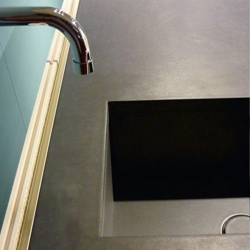 熔岩石厨房台面 - COUNTERTOP OSSIDO - Made a Mano Srl - Rosario Parrinello - 厨房