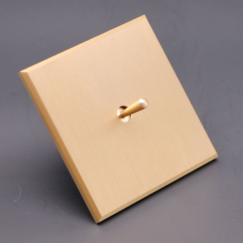 杠杆式开关 - COLLECTION ESPRIT - ALTO LAITON BROSS&Eacute; - MAISON ORSTEEL - 暗装 / 黄铜 / 现代风格