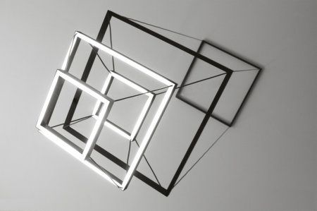 现代风格枝形吊灯 - LEVELLIGHT_CUBE5 - EUGENIUS - 铝制 / 商用 / 几何