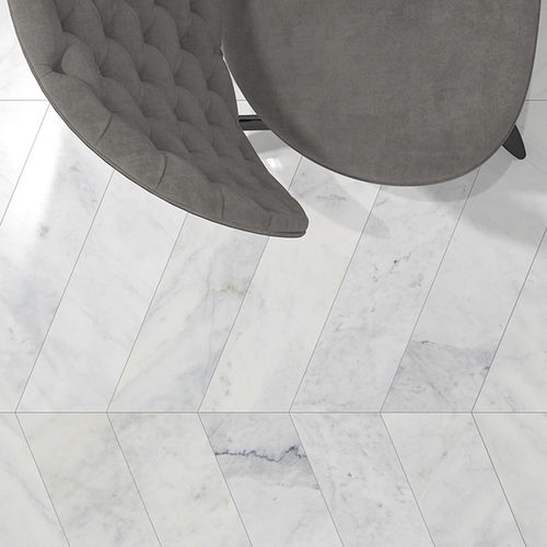大理石瓷砖 - MUGLA CHEVRON : 64 - Ionic Stone - 抛光 / 室内 / 地面用