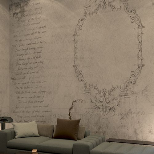 复古风格墙纸 - MAGIC MIRROR - HD WALLS - 无纺布 / 乙烯基 / 抽象图案