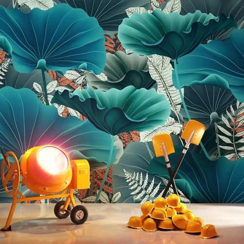 原创设计墙纸 - REGALO VERDE - HD WALLS - 无纺布 / 乙烯基 / 聚酯