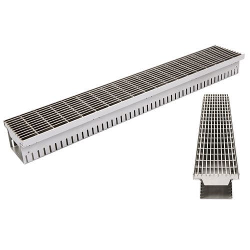 带网格排水槽 - STABILE MAGNA - Richard Brink GmbH & Co KG - 电镀钢 / 不锈钢 / 用于公共空间