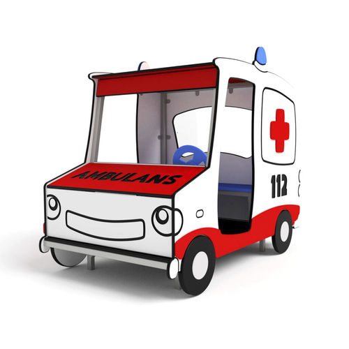 游乐场玩具车 - 3704S AMBULANCE - Astrus Playgrounds