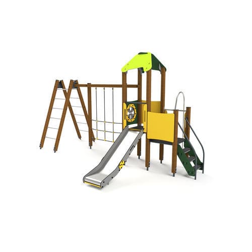 游乐场游乐设施 - 10028 - Astrus Playgrounds - 金属 / 木质 / HDPE
