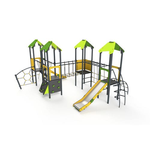 游乐场游乐设施 - 11034 - Astrus Playgrounds - 金属 / PEHD / 模块化