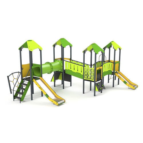 游乐场游乐设施 - 11042 - Astrus Playgrounds - 金属 / HDPE / 模块化