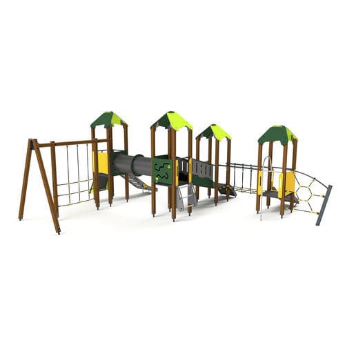 游乐场游乐设施 - 10034 - Astrus Playgrounds - 金属 / 木质 / HDPE