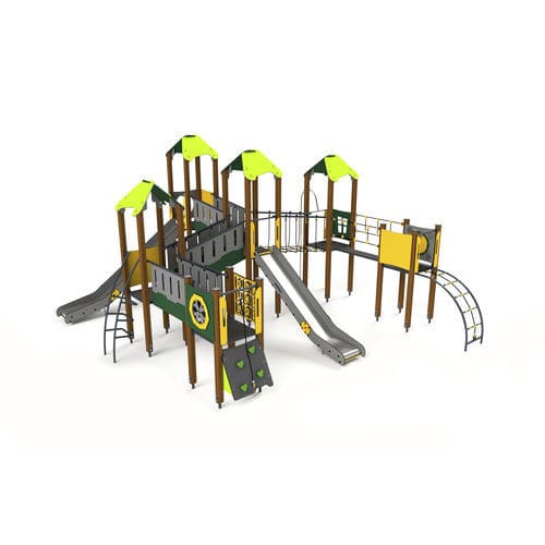 游乐场游乐设施 - 10037 - Astrus Playgrounds - 金属 / 木质 / HDPE
