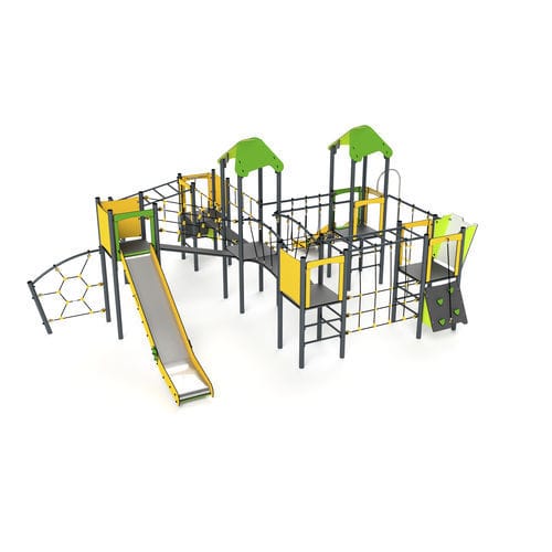 游乐场游乐设施 - 11061 - Astrus Playgrounds - 金属 / PEHD / 模块化