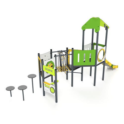 游乐场游乐设施 - 11081 - Astrus Playgrounds - 金属 / HDPE / 模块化