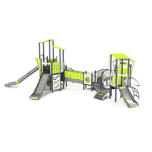 游乐场游乐设施 - 11102 - Astrus Playgrounds - 金属 / HDPE / 模块化
