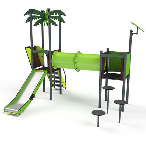 游乐场游乐设施 - 11122 - Astrus Playgrounds - 金属 / HDPE / 模块化