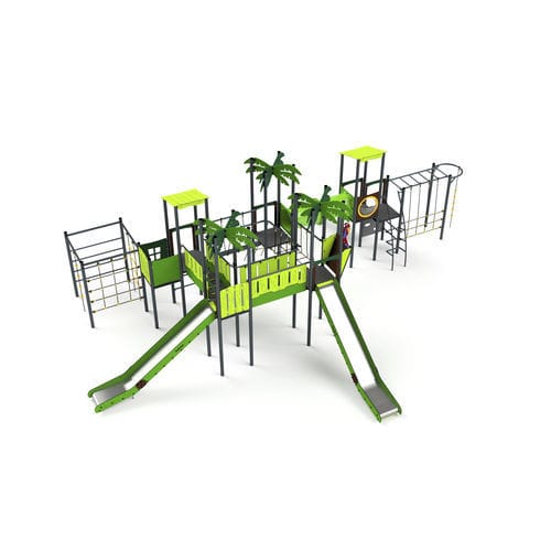 游乐场游乐设施 - 11120 - Astrus Playgrounds - 金属 / HDPE / 模块化