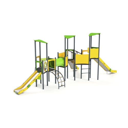 游乐场游乐设施 - 11052 - Astrus Playgrounds - 金属 / HDPE / 模块化