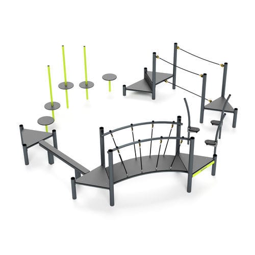 游乐场健身游乐场 - 3647S - Astrus Playgrounds - 学校用 / 体育活动用 / 公共空间