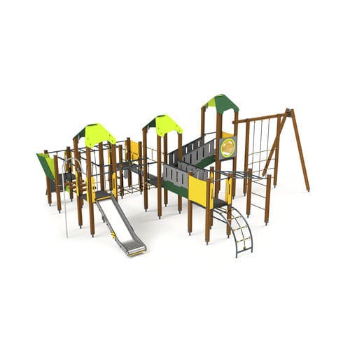 游乐场游乐设施 - 10036 - Astrus Playgrounds - 金属 / 木质 / HDPE