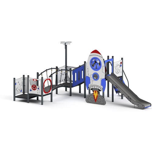 游乐场游乐设施 - 11142 - Astrus Playgrounds - 公共机构用 / 金属 / HDPE