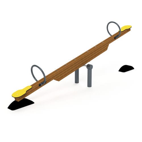 木质跷跷板 - 3505D - Astrus Playgrounds - HDPE / 用于游乐场