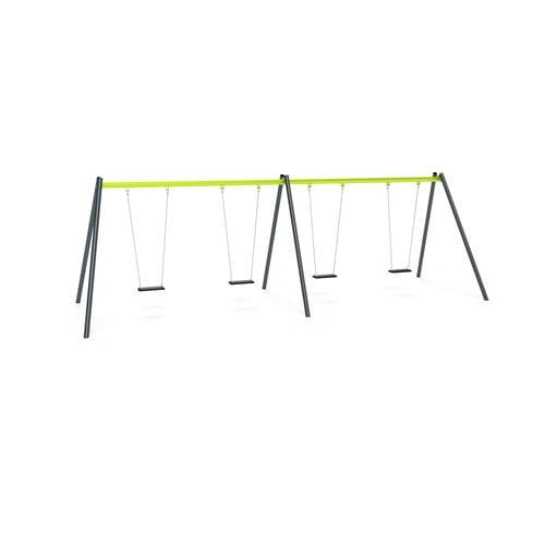 电镀钢秋千 - 3512S - Astrus Playgrounds - 用于游乐场 / 多头