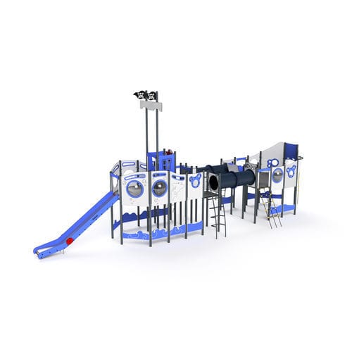 游乐场游乐设施 - 3016S GALEON - Astrus Playgrounds - HDPE / 金属