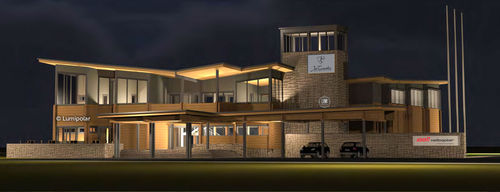 预制建筑 - HELIPORT, MOSCOW - Lumi Polar - 胶合层压木 / 木框架 / 商用