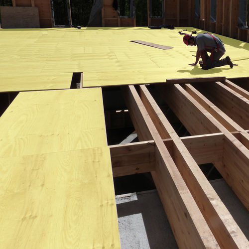 建筑胶合板 - TEBOFLOOR WEATHERSCREEN - Groupe THEBAULT - 室内装潢 / 用于楼板 / 轻型