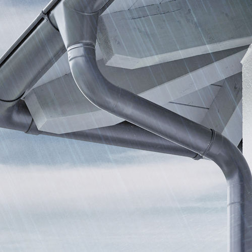 钢檐槽 - COLOFER® ROBUST RAIN - voestalpine - 电镀钢 / 半圆 / 方形