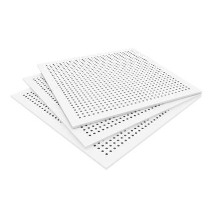 石膏天花板吊顶 - Kaya Panel Suspended Ceiling - 板式 / 声学 / 带孔