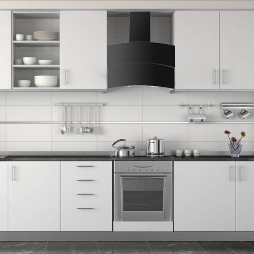 壁挂吸油烟机 - LA-60-HUBBLE - Luxair Cooker Hoods Kitchen Extractors - 内置照明 / 原创设计