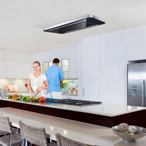 悬挂式吸油烟机 - LA-90-COSMIC - Luxair Cooker Hoods Kitchen Extractors - 内置照明