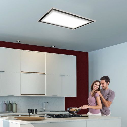 悬挂式吸油烟机 - LA-90-LIGHT-SWG - Luxair Cooker Hoods Kitchen Extractors - 内置照明
